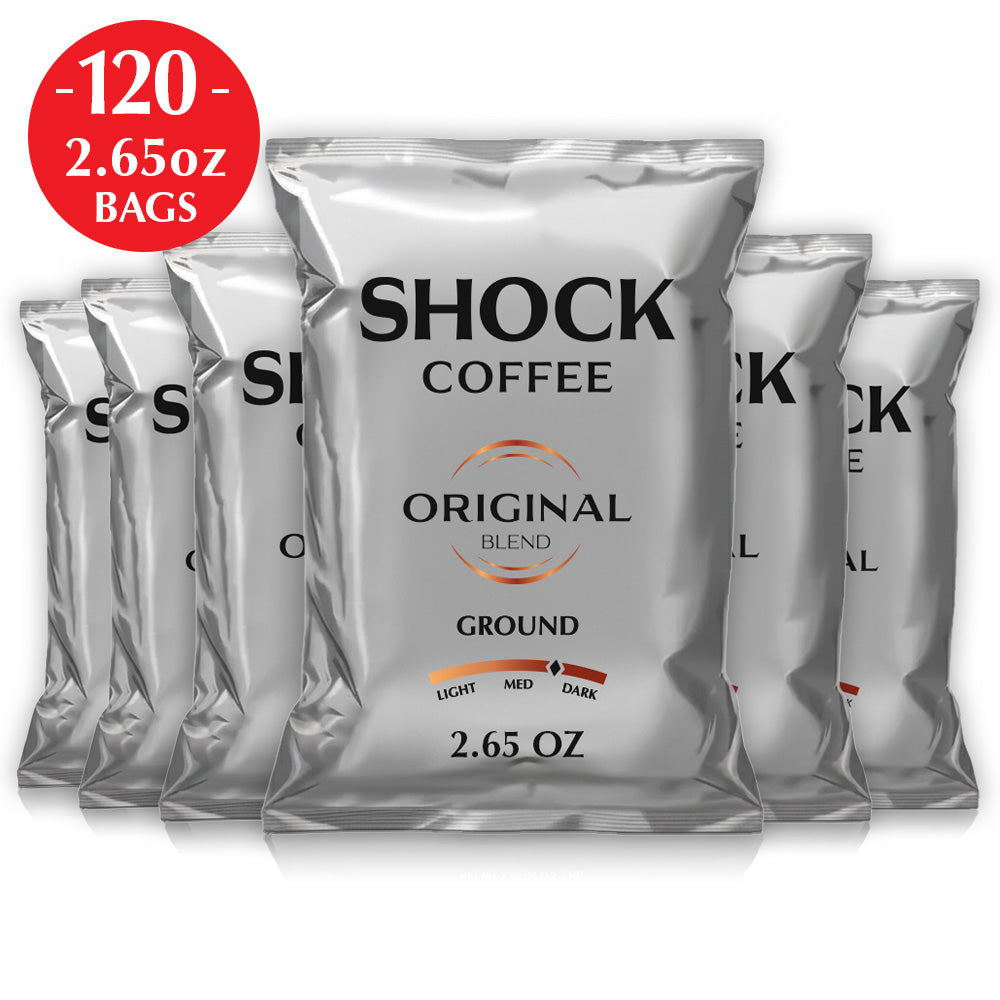2.65oz Ground Packs – Shock Coffee