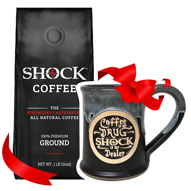 Cup of Joe Gift Bundle: 1LB Ground & 14OZ Mug