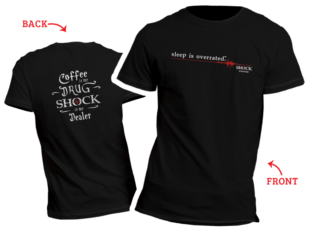 Sleep is Overrated T-Shirt Black