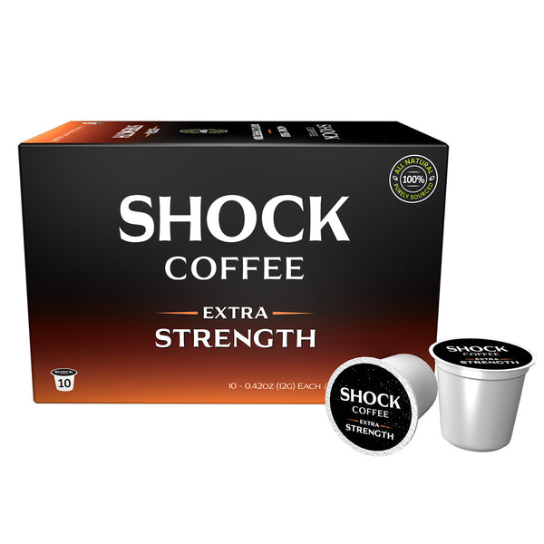 Extra Strength Cups  Shock Coffee